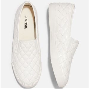 White Slip on Sneakers